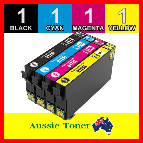 4x Generic Ink 812 812xl For Epson Workforce Pro Wf 7830 Wf 7840 Wf 7845 Wf 3820 Ebay 1068