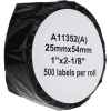 1 x Compatible Dymo LW Address Labels 25mm x 54mm - 500 Labels SD11352 S0722520