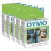 5 x Genuine Dymo LW Multi Purpose Square Labels 25mm x 25mm - 750 Labels SD30332 S0929120