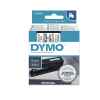 1 x Genuine Dymo D1 Label Tape 9mm Black on Clear 40910 - 7 metres