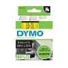 1 x Genuine Dymo D1 Label Tape 9mm Black on Yellow 40918 - 7 metres