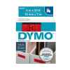 1 x Genuine Dymo D1 Label Tape 12mm Black on Red 45017 - 7 metres