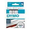 1 x Genuine Dymo D1 Label Tape 19mm Black on Clear 45800 - 7 metres