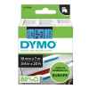 1 x Genuine Dymo D1 Label Tape 19mm Black on Blue 45806 - 7 metres