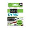 1 x Genuine Dymo D1 Label Tape 19mm White on Black 45811 - 7 metres