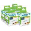 5 x Genuine Dymo LW Address Labels 28mm x 89mm - 260 Labels SD99010 S0722370