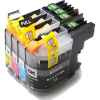 4 Pack Compatible Brother LC-137XL LC-135XL Ink Cartridge Set (1BK,1C,1M.1Y)