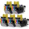 20 Pack Compatible Brother LC-3317 Ink Cartridge Set (5BK,5C,5M,5Y)