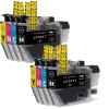 8 Pack Compatible Brother LC-3317 Ink Cartridge Set (2BK,2C,2M,2Y)