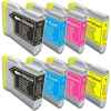 8 Pack Compatible Brother LC-37 Ink Cartridge Set (2BK,2C,2M,2Y)