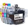 4 Pack Compatible Brother LC-432XL Ink Cartridge Set (1BK,1C,1M,1Y)