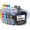 5 Pack Compatible Brother LC-432XL Ink Cartridge Set (2BK,1C,1M,1Y)