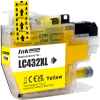 1 x Compatible Brother LC-432XL Yellow Ink Cartridge LC-432XLY