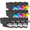 10 Pack Compatible Brother LC-434 Ink Cartridge Set (4BK,2C,2M,2Y)