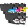 5 Pack Compatible Brother LC-434 Ink Cartridge Set (2BK,1C,1M,1Y)