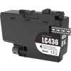 1 x Compatible Brother LC-436 Black Ink Cartridge LC-436BK