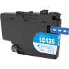 1 x Compatible Brother LC-436 Cyan Ink Cartridge LC-436C