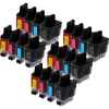 20 Pack Compatible Brother LC-47 Ink Cartridge Set (5BK,5C,5M,5Y)