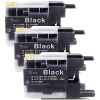 3 x Compatible Brother LC-77XL Black Ink Cartridge LC-77XLBK