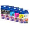 5 Pack Genuine Brother LC-133 Ink Cartridge Set (2BK,1C,1M,1Y)