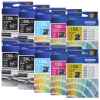 10 Pack Genuine Brother LC-139XL LC-135XL Ink Cartridge Set (4BK,2C,2M,2Y)