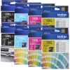 8 Pack Genuine Brother LC-139XL LC-135XL Ink Cartridge Set (2BK,2C,2M,2Y)