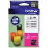 1 x Genuine Brother LC-231 Magenta Ink Cartridge LC-231M