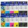 10 Pack Genuine Brother LC-231 Ink Cartridge Set (4BK,2C,2M,2Y)