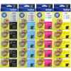 20 Pack Genuine Brother LC-233 Ink Cartridge Set (5BK,5C,5M,5Y)