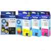 4 Pack Genuine Brother LC-237XL LC-235XL Ink Cartridge Set (1BK,1C,1M,1Y)