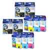 10 Pack Genuine Brother LC-237XL LC-235XL Ink Cartridge Set (4BK,2C,2M,2Y)