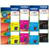 8 Pack Genuine Brother LC-23E Ink Cartridge Set (2BK,2C,2M,2Y)