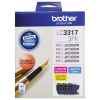 1 x Genuine Brother LC-3317 C/M/Y Ink Cartridge Colour Pack LC-33173PK