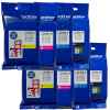 8 Pack Genuine Brother LC-3319XL Ink Cartridge Set (2BK,2C,2M,2Y)