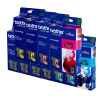 10 Pack Genuine Brother LC-38 Ink Cartridge Set (4BK,2C,2M,2Y)