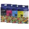 4 Pack Genuine Brother LC-40 Ink Cartridge Set (1BK,1C,1M,1Y)