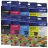 8 Pack Genuine Brother LC-40 Ink Cartridge Set (2BK,2C,2M,2Y)