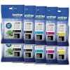 10 Pack Genuine Brother LC-432 Ink Cartridge Set (4BK,2C,2M,2Y)