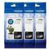 3 x Genuine Brother LC-436 Black Ink Cartridge LC-436BK