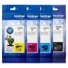 4 Pack Genuine Brother LC-436XL Ink Cartridge Set (1BK,1C,1M,1Y)