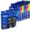 8 Pack Genuine Brother LC-67 Ink Cartridge Set (2BK,2C,2M,2Y)