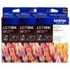 3 x Genuine Brother LC-73 Black Ink Cartridge LC-73BK