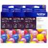 3 x Genuine Brother LC-77XL Black Ink Cartridge LC-77XLBK