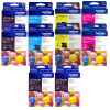 10 Pack Genuine Brother LC-77XL Ink Cartridge Set (4BK,2C,2M,2Y)