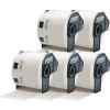 5 x Compatible Brother DK-11209 White Paper Label Roll - 29mm x 62mm - 800 Labels per Roll