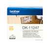 1 x Genuine Brother DK-11247 White Paper Label Roll - 103mm x 164mm - 180 Labels per Roll