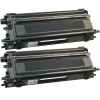 2 x Compatible Brother TN-155BK Black Toner Cartridge