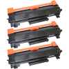 3 x Compatible Brother TN-2450 Toner Cartridge High Yield - With CHIP