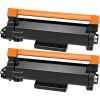 2 x Compatible Brother TN-2530XL Toner Cartridge High Yield