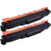 2 x Compatible Brother TN-253BK Black Toner Cartridge